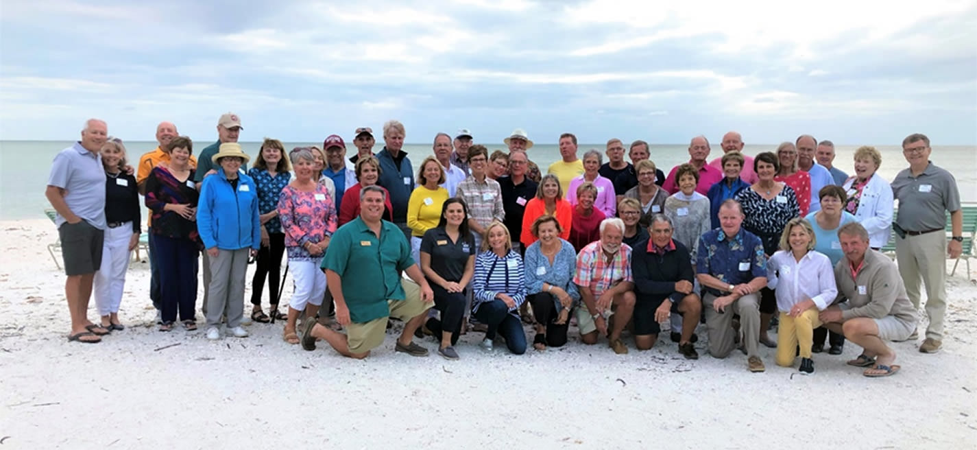 Neighborhood Captains at Bonita Bay Welcome Back Beach Party