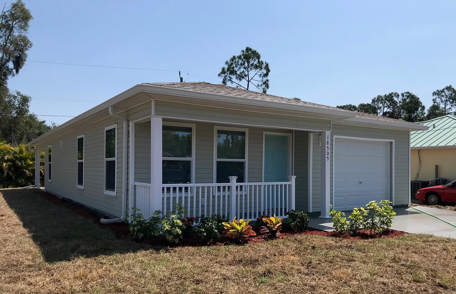 Bonita Bay Residents’ Sponsored home with construction near completion